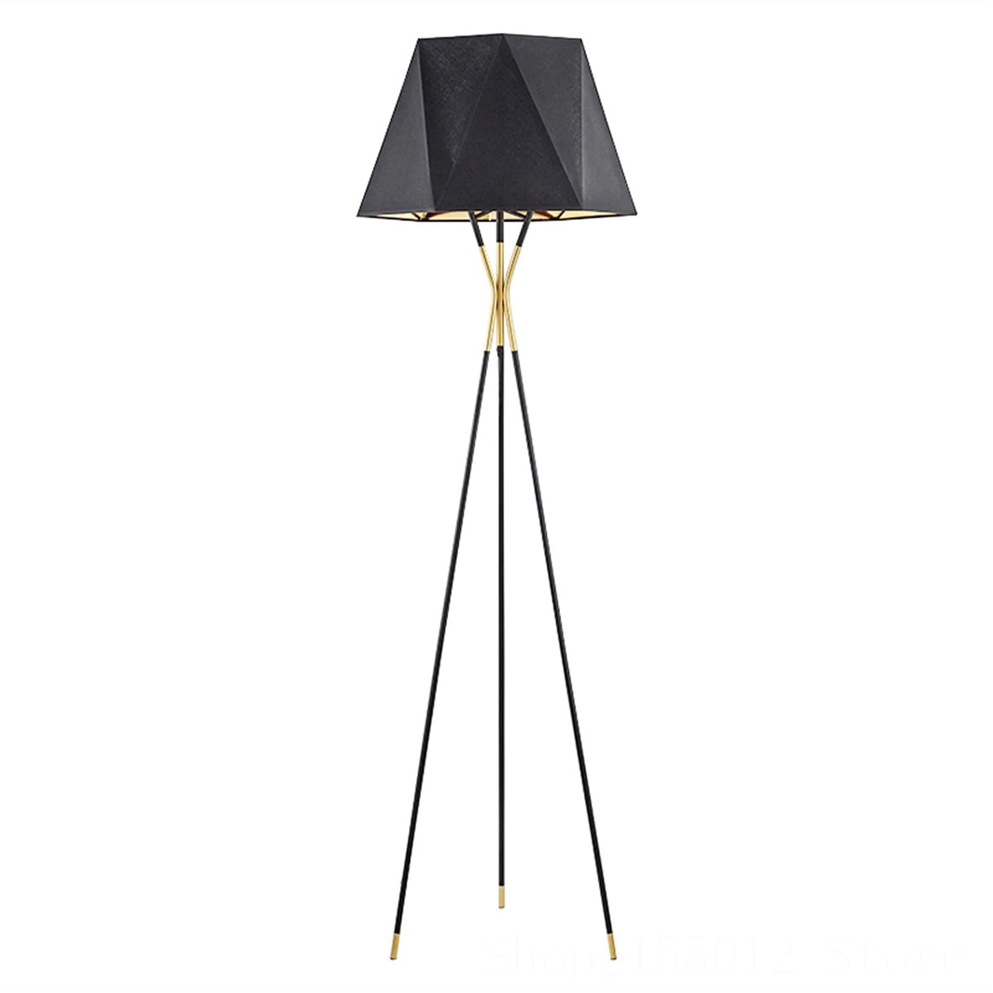 Ele Tr Stehlampe Modern Schwarz Höhenverstellbar Stabile Basis Wohnzimmer Schlafzimmer Büro Dekorative Standlampe