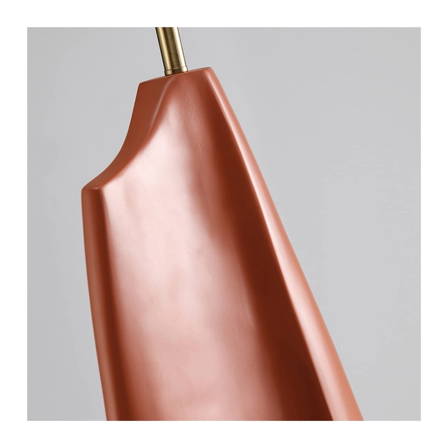 Rustikale Harz Stehlampe Modern Wohnzimmer Design Schlafzimmer Kunst Lampe Braun Elegante Wohnbeleuchtung ohne Glühbirne