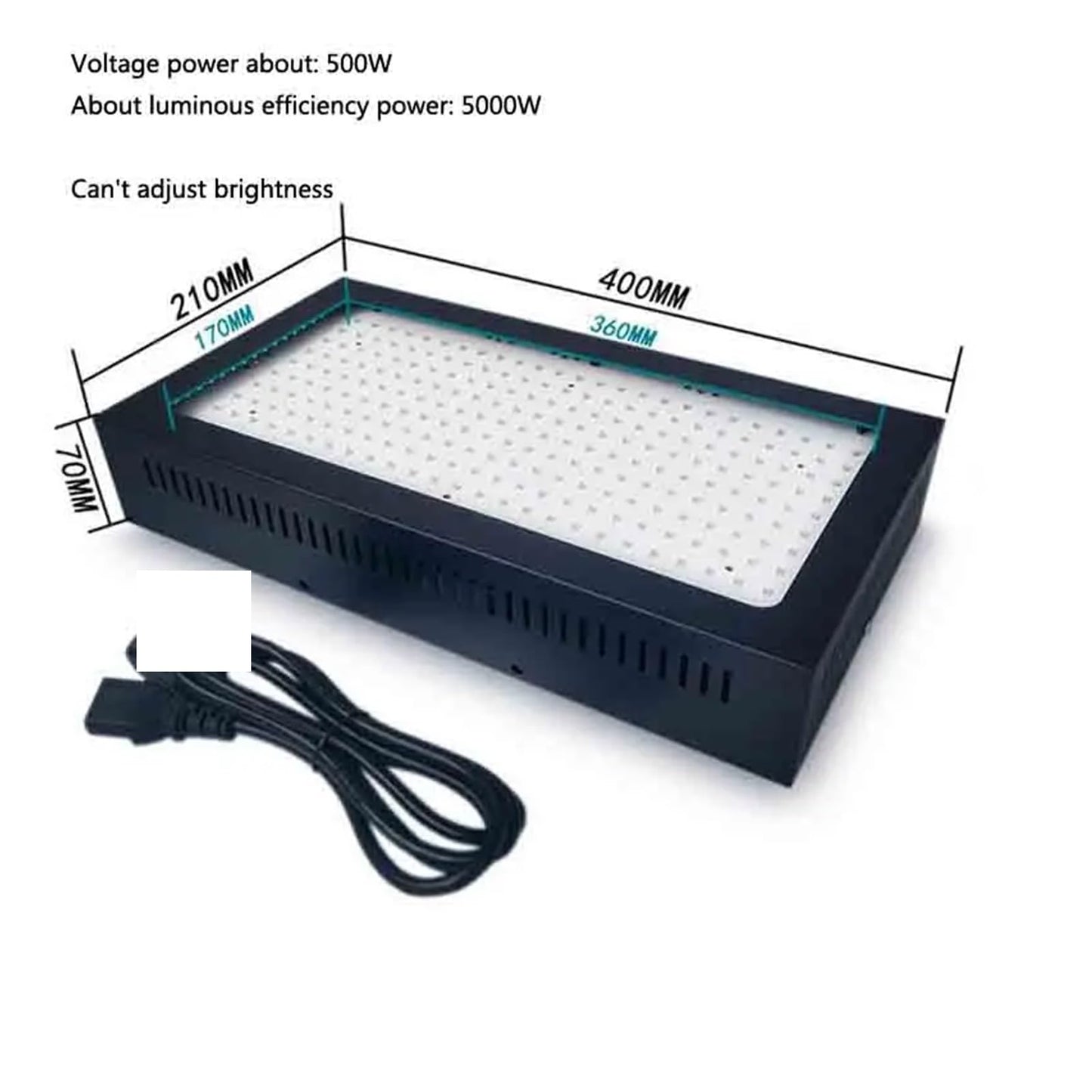5000W UV LED Härtungslampe 365nm 395nm 405nm UV Licht für Harz Gel Tinte 3D Druck Siebdruck DIY Aushärtung Lampengerät