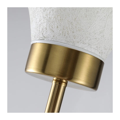 Rustikale Harz Stehlampe Modern Wohnzimmer Design Schlafzimmer Kunst Lampe Braun Elegante Wohnbeleuchtung ohne Glühbirne